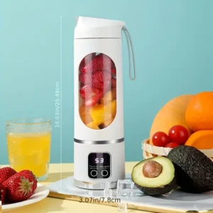 Liquidificador Portátil Recarregável por USB com Display