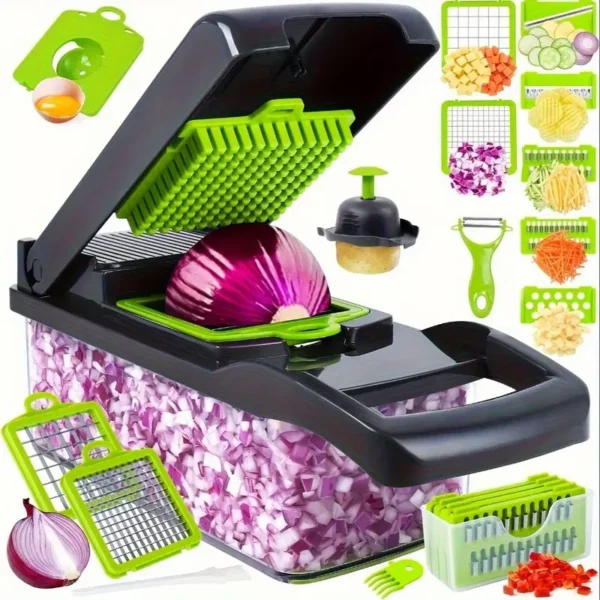 Picador de legumes 16 em 1
