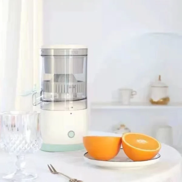 Espremedor Elétrico Laranja Limão Frutas Fazer Sucos Recarregável usb - Imagem 10